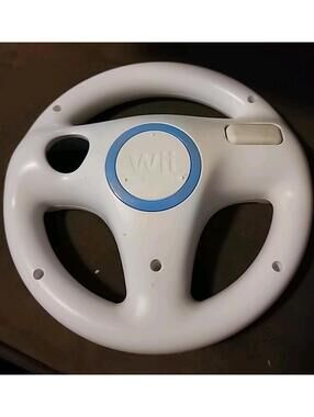 Wii Racing Steering Wheel OEM Official Mario Kart Wheel (Nintendo Wii) Brand New